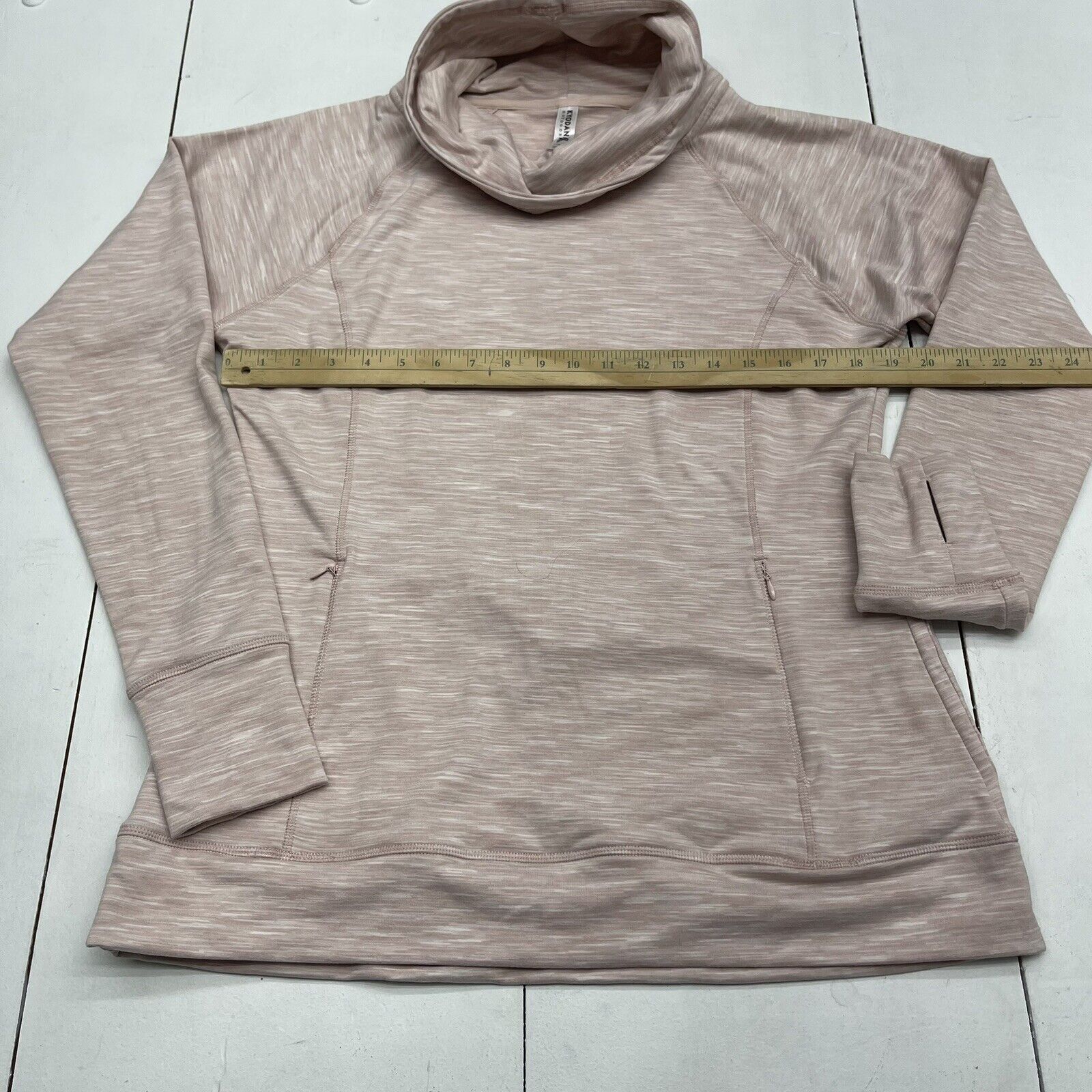 Kyodan Outdoor Pink Cowl Neck Sweater Women's Size XL - beyond exchange
