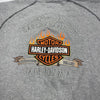 Harley Davidson Grey Athletic Dept California Sweatshirt Vest Men’s Size 2X