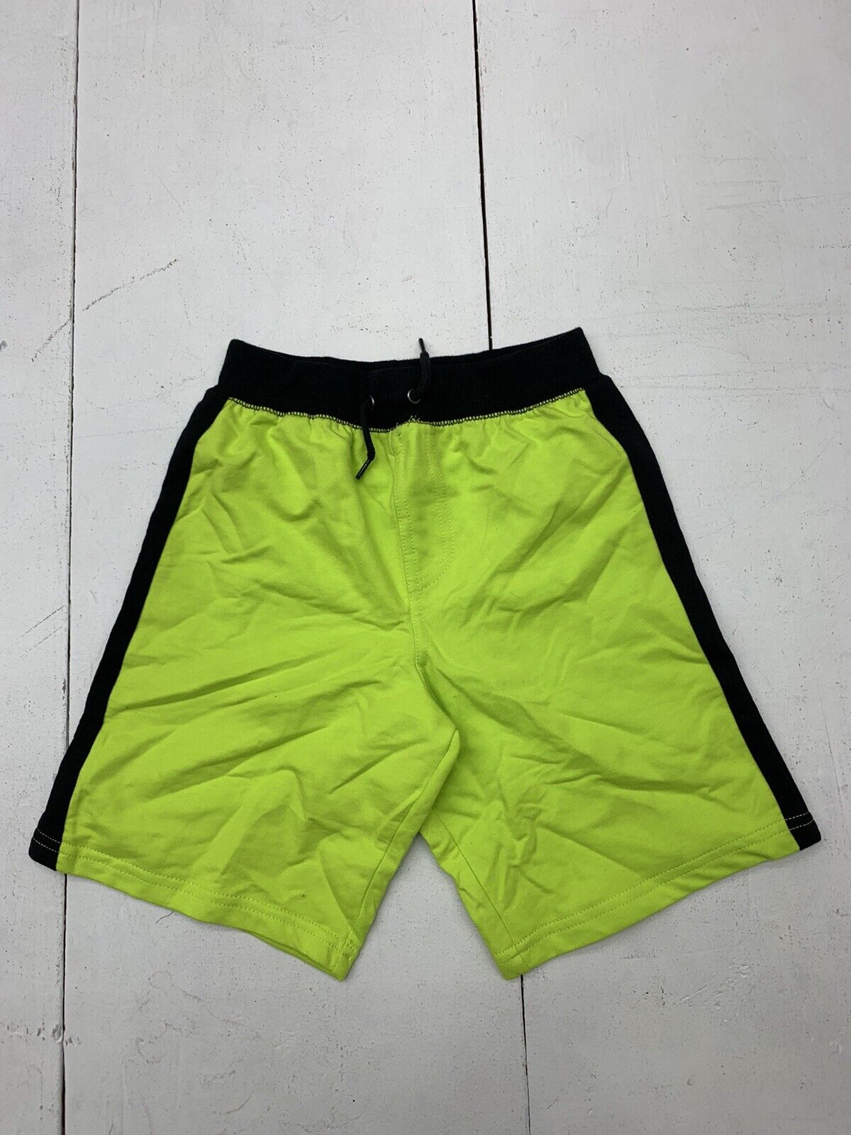 Off Campus Boys Neon Green Sweat Shorts Size 5/6