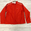 Retro Nike Red Zip Up Windbreaker Jacket Woman’s Size 2XL