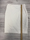 Magaschoni Collection Mid Rise A-Line White Skirt  Women’s Size 12 NEW