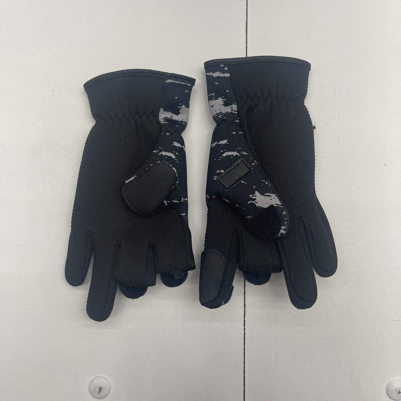 Drasry Black Neoprene Fishing Gloves Adults Size Large NWOT