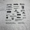 Vintage Gildan Grey Merriam Kansas Turkey Creek Car Show Graphic T Shirt Mens L