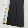 Tulones Black White Classic Track Pants Ankle Snap Accents Adult Size XS NEW