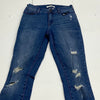 Pacsun Blue Distressed Denim High Rise Skinny Jeggings Jeans Women Size 25