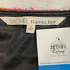 Rachel Roy Black Sleeveless Front Zip Body Con Crosstown Dress Women Size 12 NEW