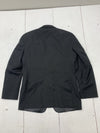 Ike Behar Mens Black Suit Jacket Size 38 Short Slim Fit