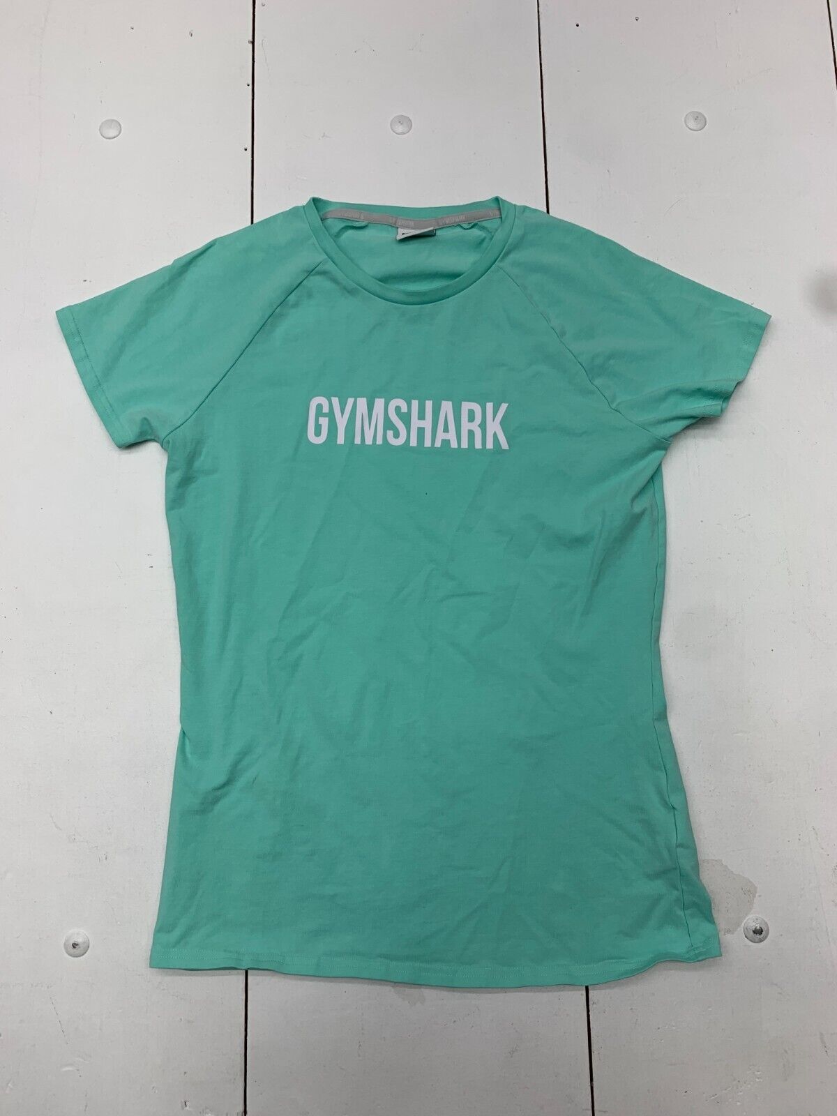 Gymshark Mens Mint Athletic Short Sleeve Shirt Size Medium - beyond exchange