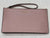 Kate Spade PWRU7767 Spencer Continental  Pink Leather Wristlet Wallet
