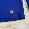 Calvin Klein Blue Blouse Shirt Sheer Long Sleeve Woman’s Size XS NEW
