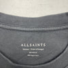All Saints Black Raptorex Graphic Short Sleeve T Shirt Mens Size Medium New $95