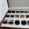 Bodyj4you 12 Pair Two Tone Cuff Links New