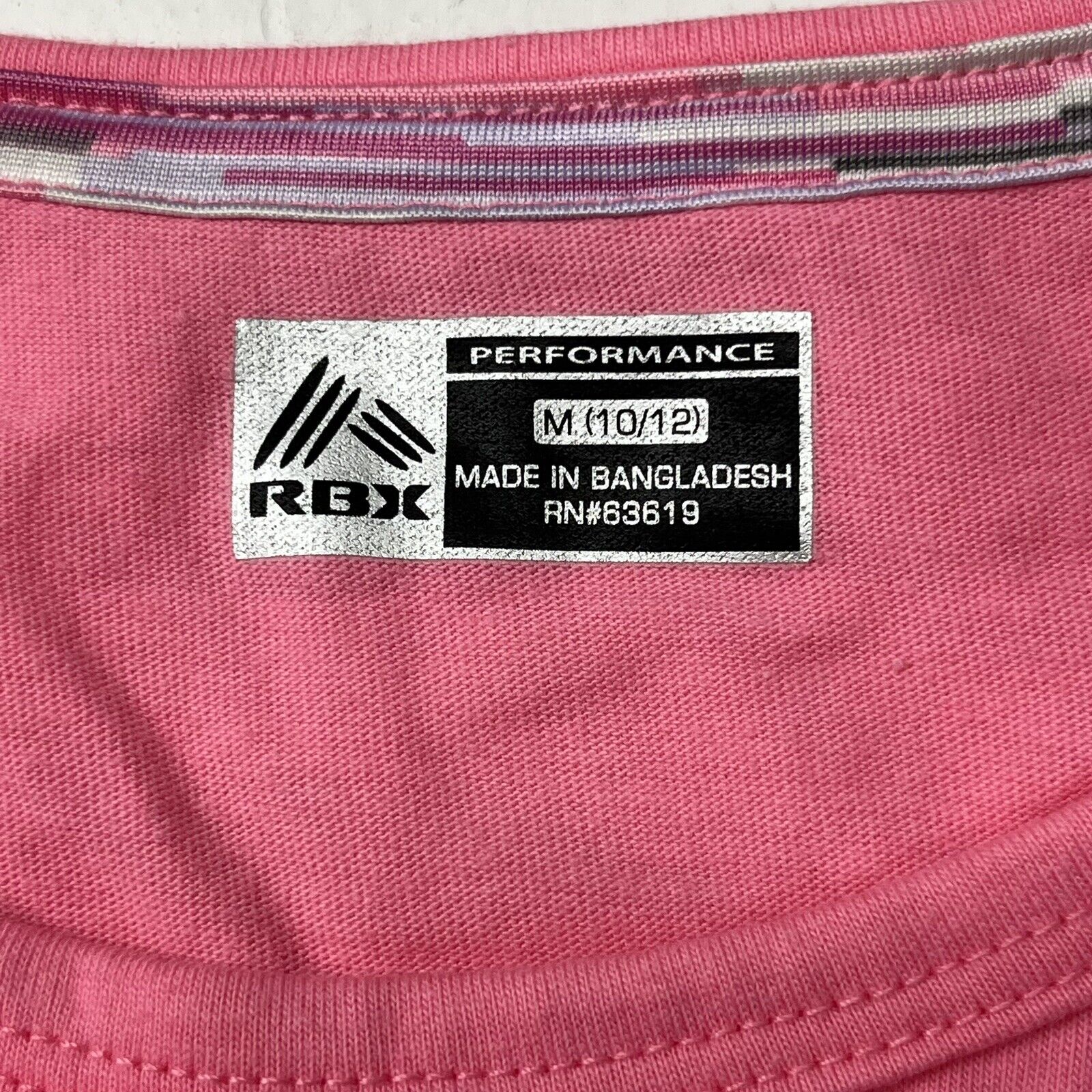 RBX Pink Whip Marled 3 Piece Set Girls Size Medium 10/12 NEW