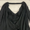 LuLuLemon Black Active Long Sleeve Shirt Open Back Shoulder Women Size 6