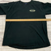 Vintage Camp David Black Long Sleeve T-Shirt Adult Size L Winter Park Colorado