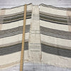 Michael Stars Olive Stripe Knit Poncho Coverup Women’s Size OS New
