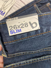 B by Bullhead Slim Fit  Mens Jeans Size 26X28 New