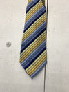 Alfani Mens Blue Yellow Neck Tie
