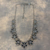 Kate Spade New York Bed of Roses Necklace Black Ombre Bouquet