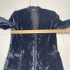 Elie Tahari Antoinette Navy Blue Velvet Blazer Jacket Women’s Size 0