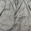 John Varvatos Blue Wool Suit Jacket Mens Size 50R New Defects