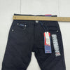 Phat Farm Black Moto Skinny Jeans Youth Boys Size 8 New