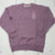 Sakura Anime Purple Pullover Crew Sweatshirt Adult Size Small NEW Crunchyroll