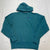 Champion Teal Hooded Sweatshirt Mens Size Small