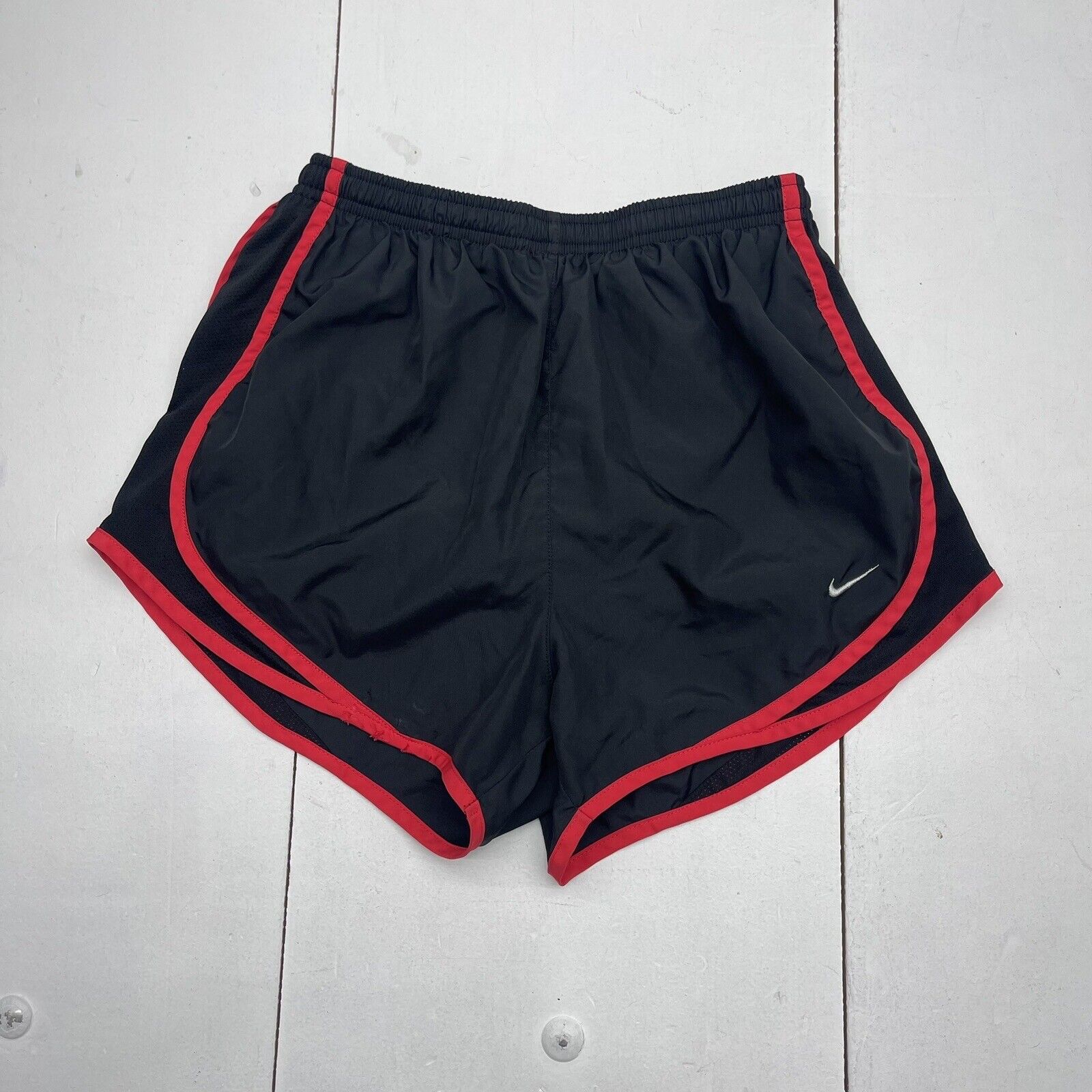 Nike Dri Fit Black & Pink Trim Athletic Shorts Women’s Size Small