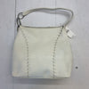 BCBG Maxazria White Leather Tote Handbag