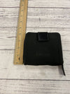 Vintage Joan &amp; David Black Fabric And Leather Wallet