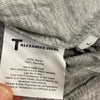 T Alexander Wang Gray Sleeveless Cowl Open Back Neck Shirt Tunic Women Size L NE