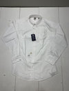 Cinch Mens White Long Sleeve Button Up Shirt Size Large
