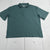 Standard Cloth Angus Popover Polo Shirt Teal Mens Size Large