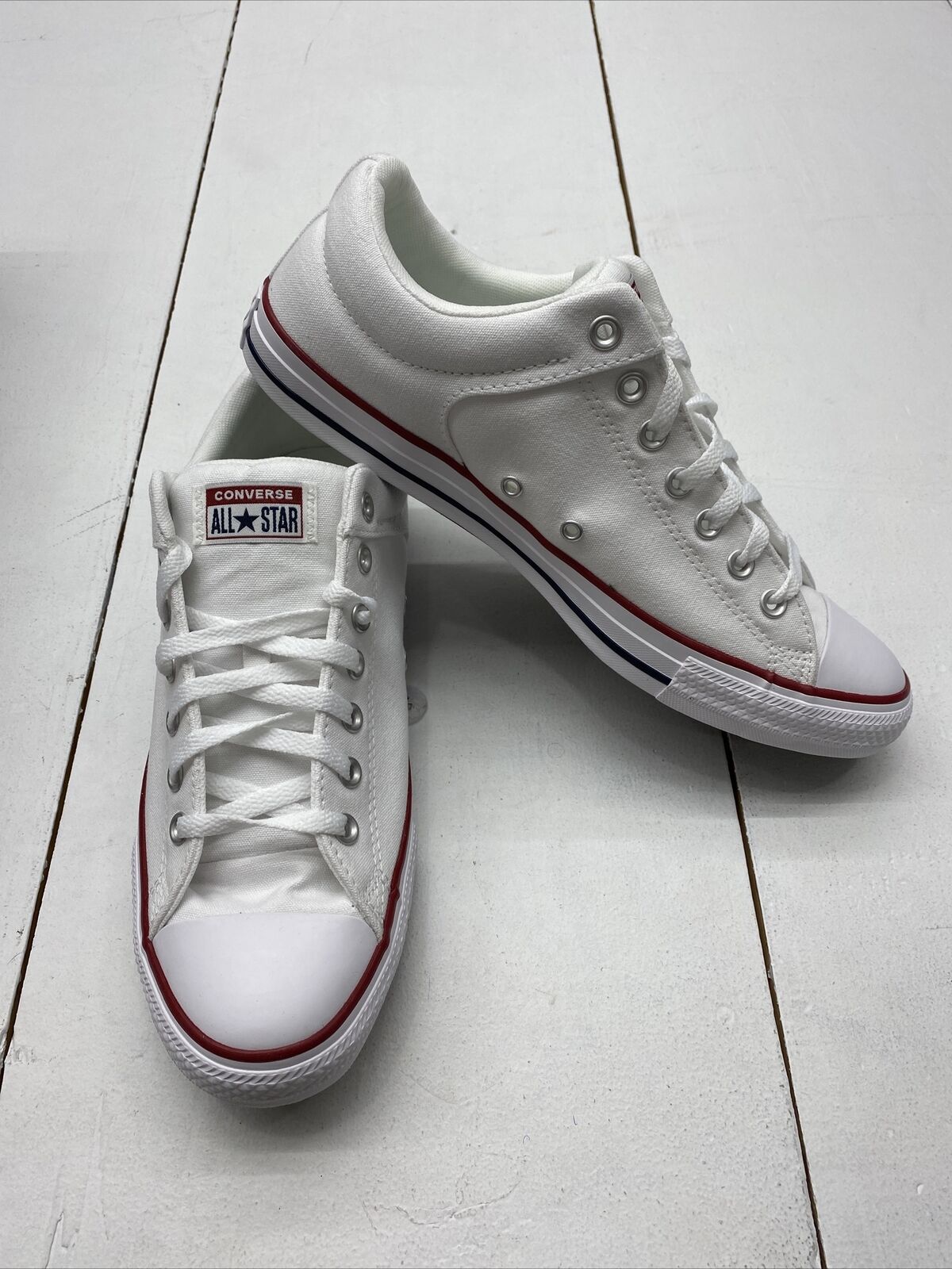 Spiritus Oswald masser Converse All Star Low Top A01717F White Canvas Sneakers Men Size 11.5/ -  beyond exchange