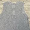 Eileen Fisher Lavender Merino Knit Mock Neck Tank Top Shirt Women Size XL NEW