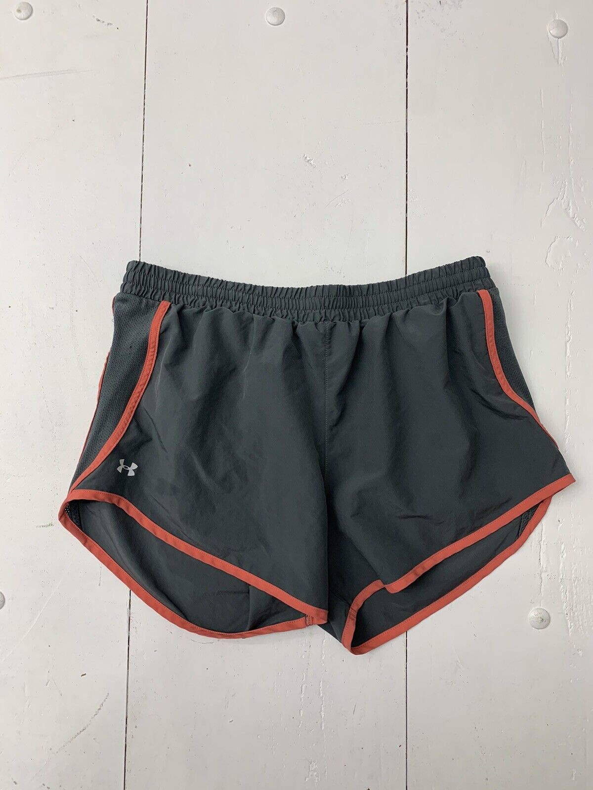 Under Armour Womens Grey Athletic Shorts Size Large