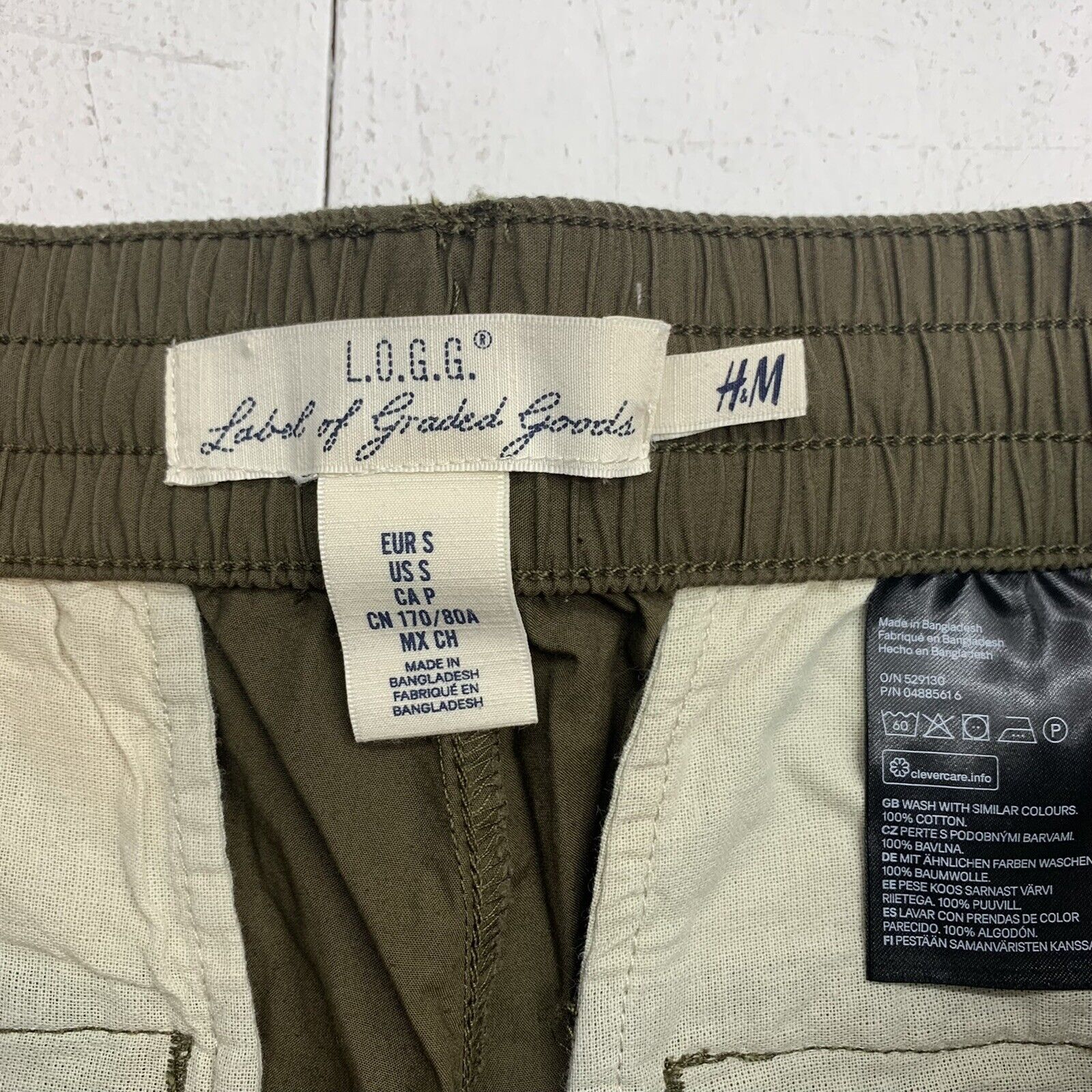 HM Label of Graded Goods Classic Cargos Waist Size 3234 120 Cedis Dm to  Purchase   Instagram