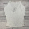 Vitamin A White London Tee Swimsuit Cover Up Women’s Size Large New Defects
