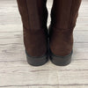 Steven Natural Comfort Zoe Brown Suede Studded Riding Boots Women’s Size 6 New