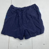 Vintage 90&#39;s Inches Off Cover Up Swimwear Bottoms Navy Blue Women’s Size Large