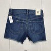 Gap Kids Blue High Rise Denim Shorts Girls Size 8 NEW