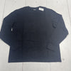 Old Navy Black Soft Washed Rotation Long Sleeve T Mens Size Large New