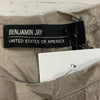 Benjamin Jay Boutique Brown Sleeveless Tank Top Split Open Back Women Size L NEW