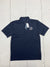 Cutter & Buck Mens Dark Blue Polo Short Sleeve Shirt Size Medium