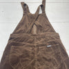 Rolla’s Eastcoast Flare Brown Corduroy Overalls Women’s Size 31 $159