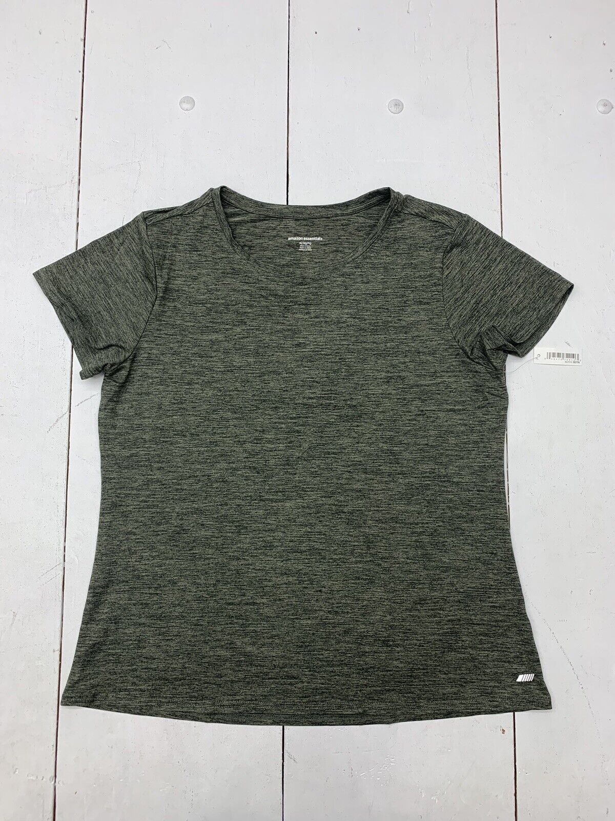 Essentials Womens Dark Green Athletic Shirt Size XL - beyond exchange