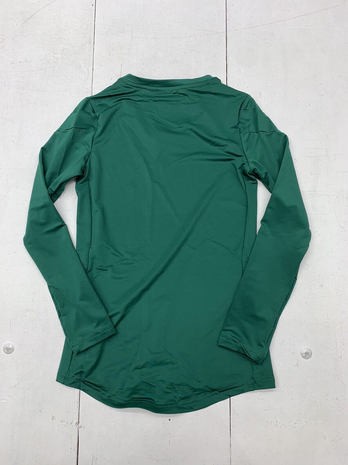 Mizuno Womens Green Long Sleeve Athletic Shirt Size XL - beyond exchange