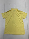 Page &amp; Tuttle Womens Yellow Polo Shirt Size Medium