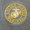 Vintage USMC United States Marines Long Sleeve Mock Neck Shirt Adult Size XL